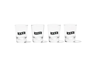GOD SELECTION XXX Shot Glass (4piece 1pack) "Clear"