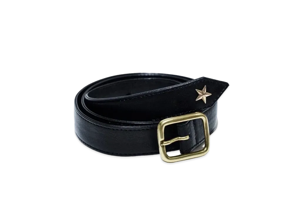 GOD SELECTION XXX Leather Belt GX-A24-GD-06 "Black"