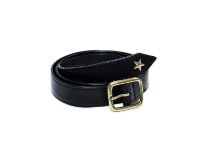 GOD SELECTION XXX Leather Belt GX-A24-GD-06 "Black"