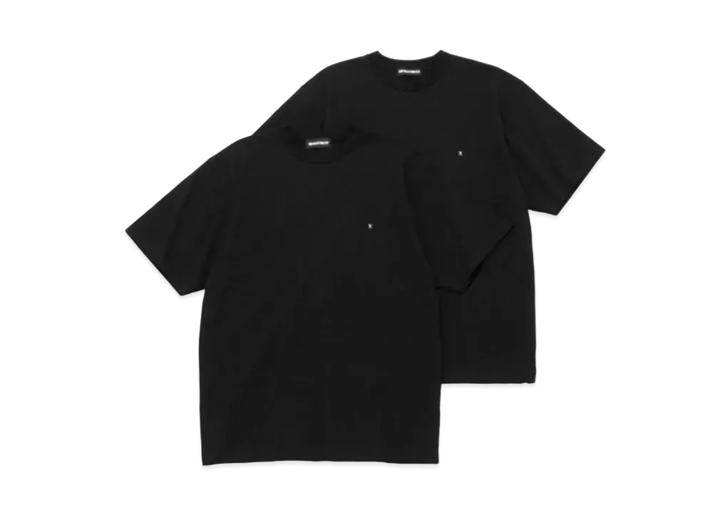 GOD SELECTION XXX T-shirts (2Piece 1Pack) GX-A24-TT-01 "Black"