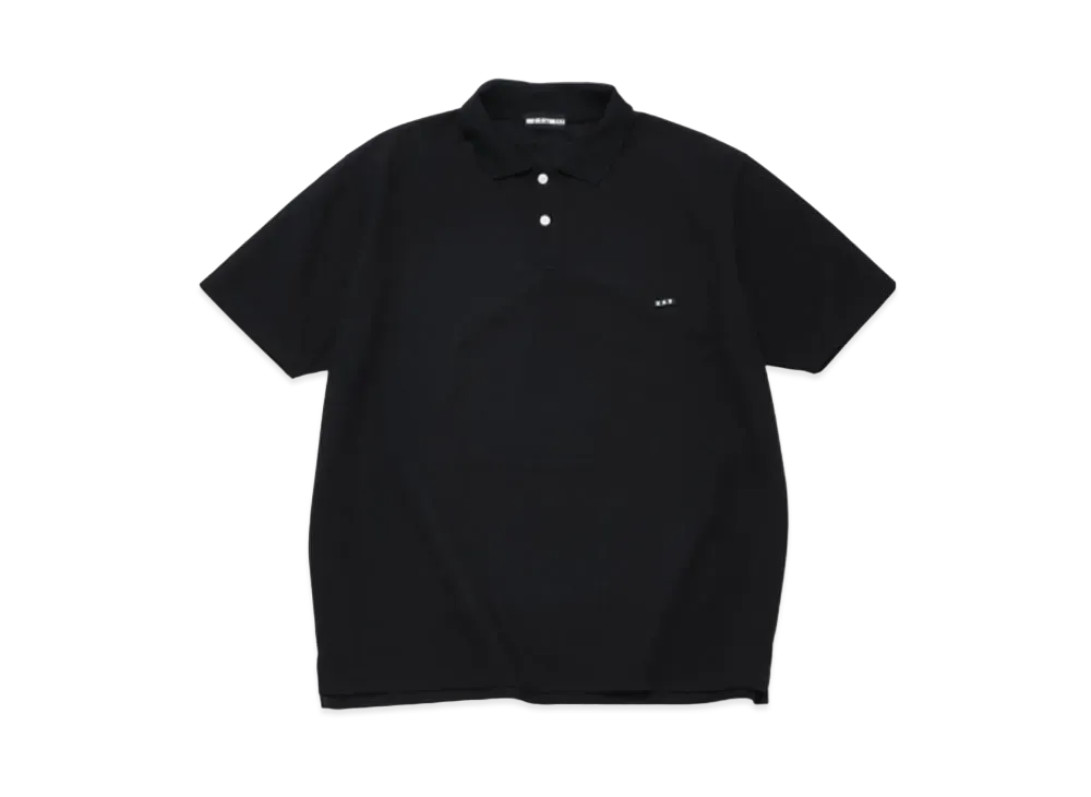 GOD SELECTION XXX ブラックポロシャツ GOD SELECTION XXX(ゴッドセレクショントリプルエックス) / POLO SHIRT