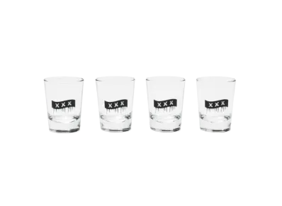 GOD SELECTION XXX Shot Glass (4piece 1pack) GX-S24-SGD-01 "Clear"