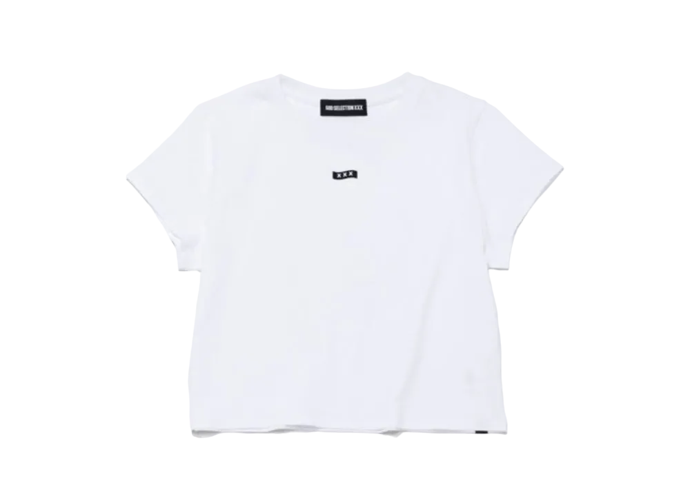 GOD SELECTION XXX Half Sleeve Short Tee GXL-S24-CS-03 "White"
