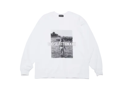 GOD SELECTION XXX Long Sleeve T-shirt GX-S24-LT-02 "White"