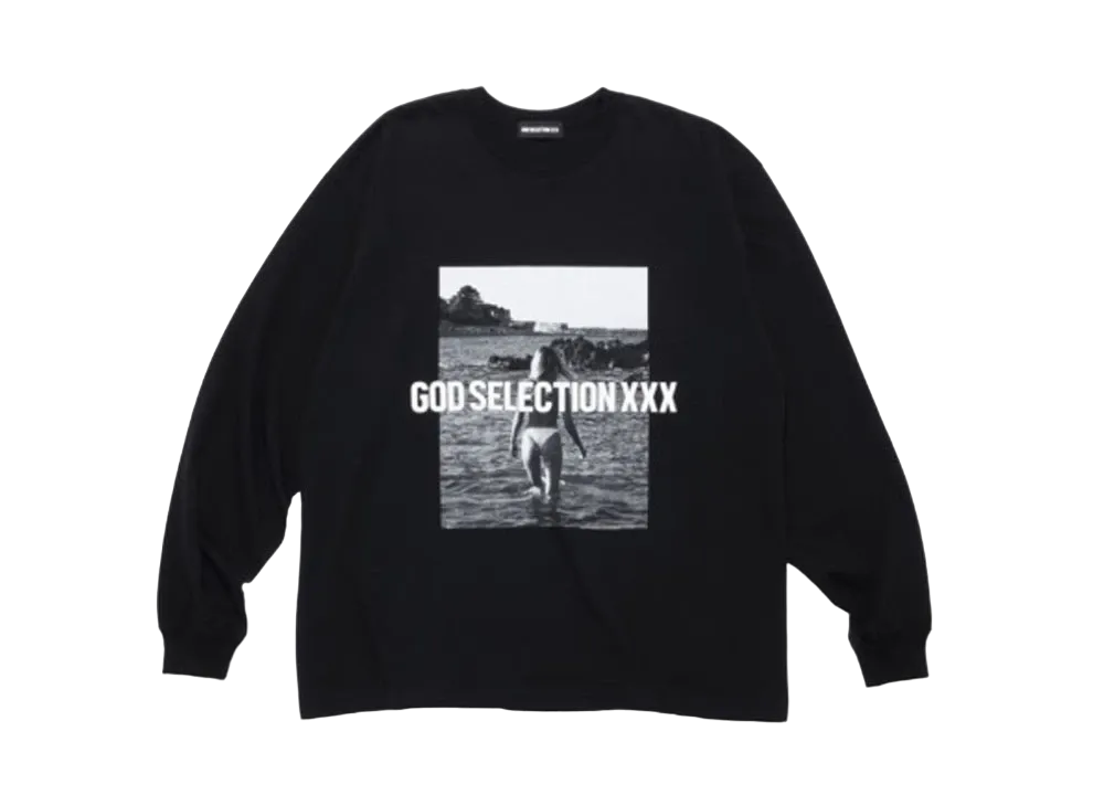 GOD SELECTION XXX Long Sleeve T-shirt GX-S24-LT-02 "Black"