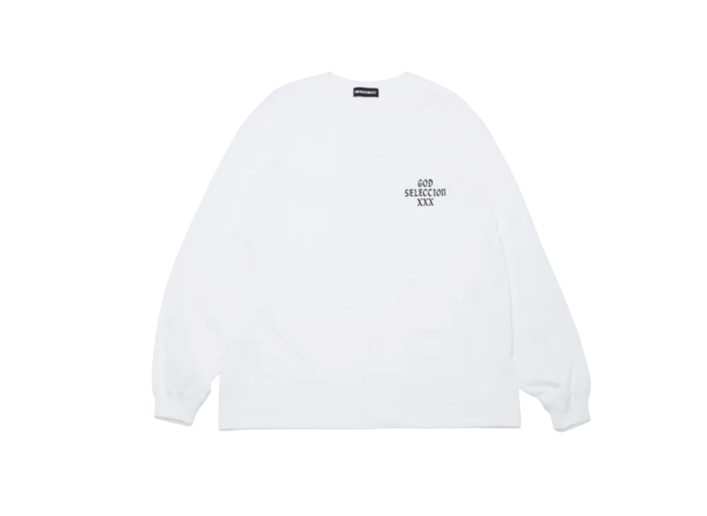 GOD SELECTION XXX Long Sleeve T-shirt GX-S24-LT-04 "White"