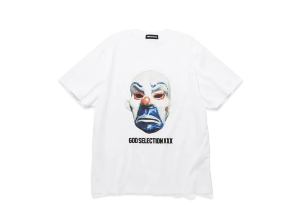 GOD SELECTION XXX x The Dark Knight T-shirt GX-A25-DNST-02 "White"