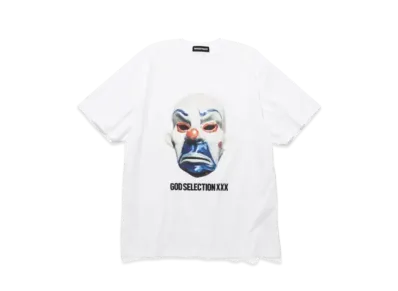 GOD SELECTION XXX x The Dark Knight T-shirt GX-A25-DNST-02 "White"