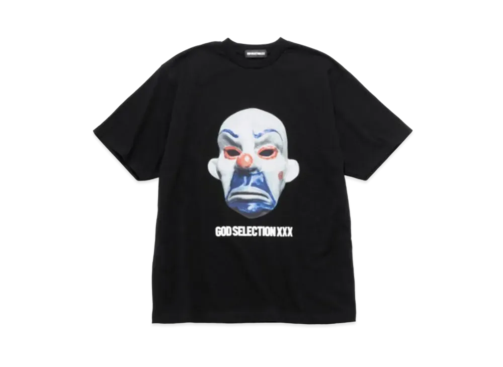 GOD SELECTION XXX x The Dark Knight T-shirt GX-A25-DNST-02 "Black"