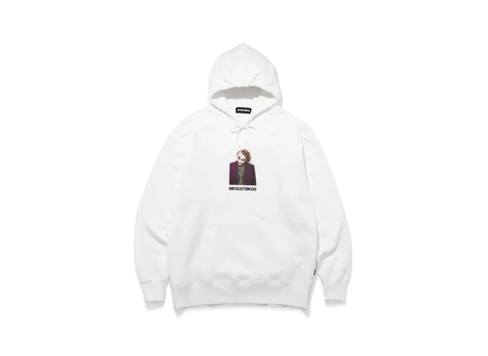 GOD SELECTION XXX x The Dark Knight Hoodie GX-A25-DNHD-01 "White"