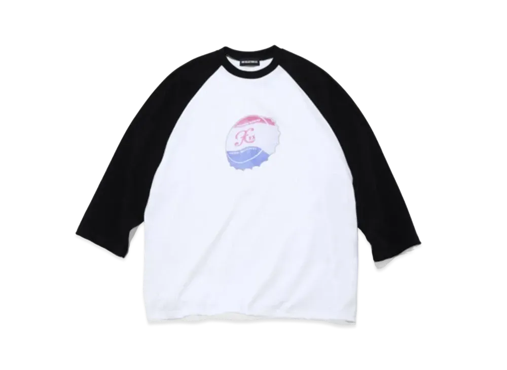 GOD SELECTION XXX Raglan Sleeve T-shirt GX-A25-RT-01 "White"