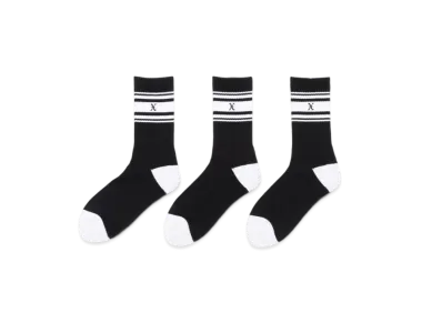 GOD SELECTION XXX Socks (3Peace 1Pac ) GX-A25-SO-01 "Black"