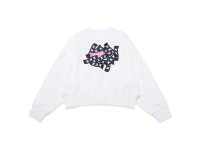GOD SELECTION XXX Crew Neck Sweat Shirt GXL-A25-CS-02 "White"