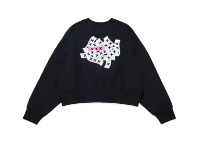 GOD SELECTION XXX Crew Neck Sweat Shirt GXL-A25-CS-02 "Black"