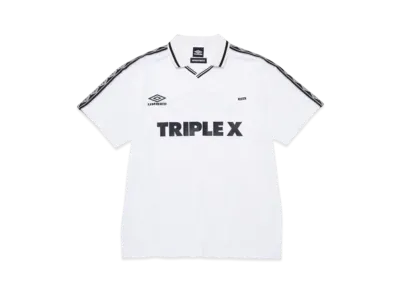 GOD SELECTION XXX x UMBRO Short Sleeve Shirts GX-A25-UCS-01 GOD SELECTION XXX x UMBRO Short Sleeve Shirts GX-A25-UCS-01