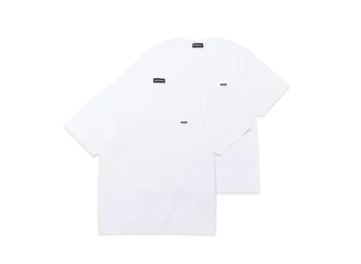 GOD SELECTION XXX T-shirt (2Piece 1Pack) GX-A25-TT-01 "White"