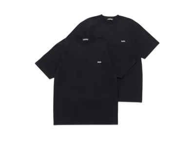 GOD SELECTION XXX T-shirt (2Piece 1Pack) GX-A25-TT-01 "Black"