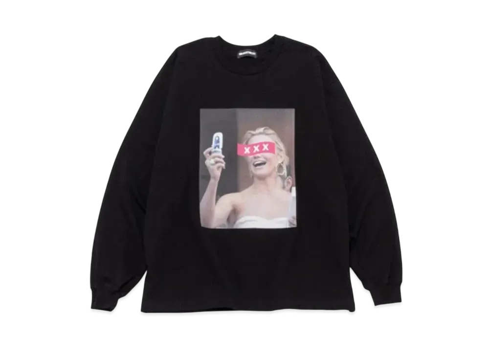 GOD SELECTION XXX Long Sleeve T-shirt GX-A25-LT-01 "Black"