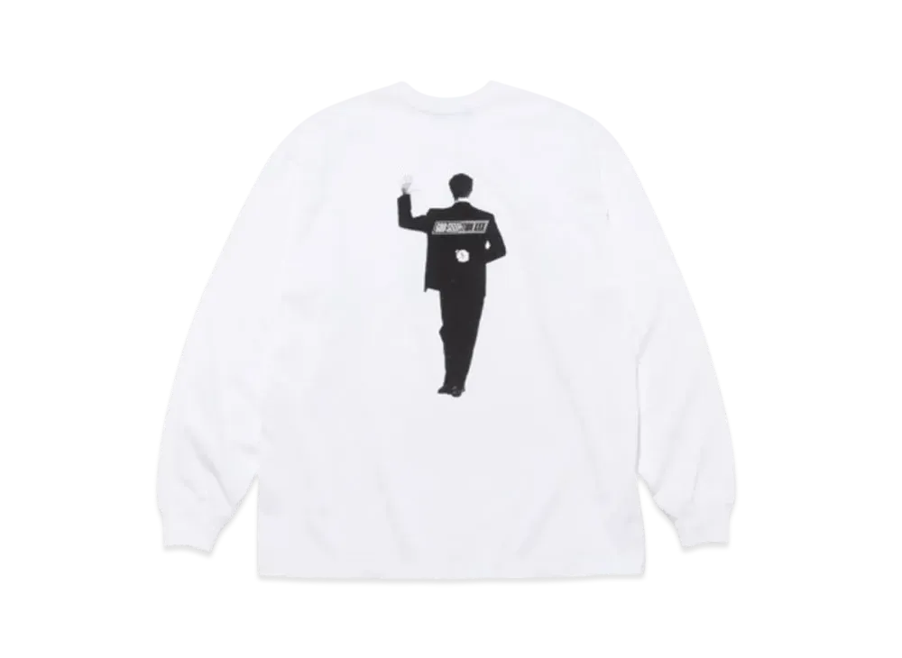 GOD SELECTION XXX Long Sleeve T-shirt GX-A25-LT-02 "White"