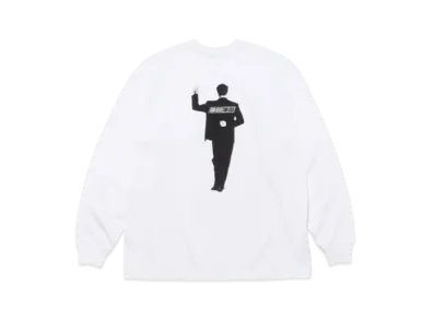 GOD SELECTION XXX Long Sleeve T-shirt GX-A25-LT-02 "White"