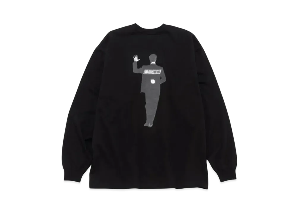 GOD SELECTION XXX Long Sleeve T-shirt GX-A25-LT-02 "Black"