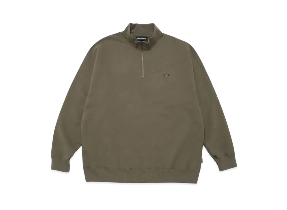 GOD SELECTION XXX Half Zip Sweat Shirt GX-A25-CS-01 "Olive"
