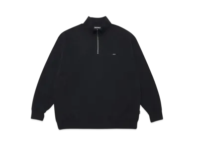 GOD SELECTION XXX Half Zip Sweat Shirt GX-A25-CS-01 "Black"