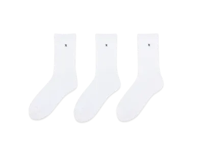 GOD SELECTION XXX Socks (3piece 1pack) GX-A25-SO-02 "White"