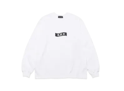 GOD SELECTION XXX Long Sleeve T-shirt GX-A25-LT-03 "White"