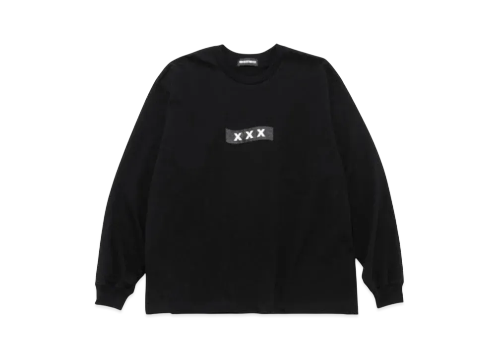 GOD SELECTION XXX GX-A22-LT-05 ロンT 黒 L GOD SELECTION XXX Long Sleeve T-shirt GX-A25-LT-03 