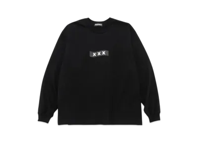 GOD SELECTION XXX Long Sleeve T-shirt GX-A25-LT-03 "Black"