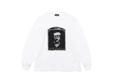 GOD SELECTION XXX Long Sleeve T-shirt GX-A25-LT-05 "White"