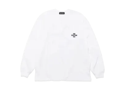 GOD SELECTION XXX Long Sleeve T-Shirt GX-A25-LT-06 "White"
