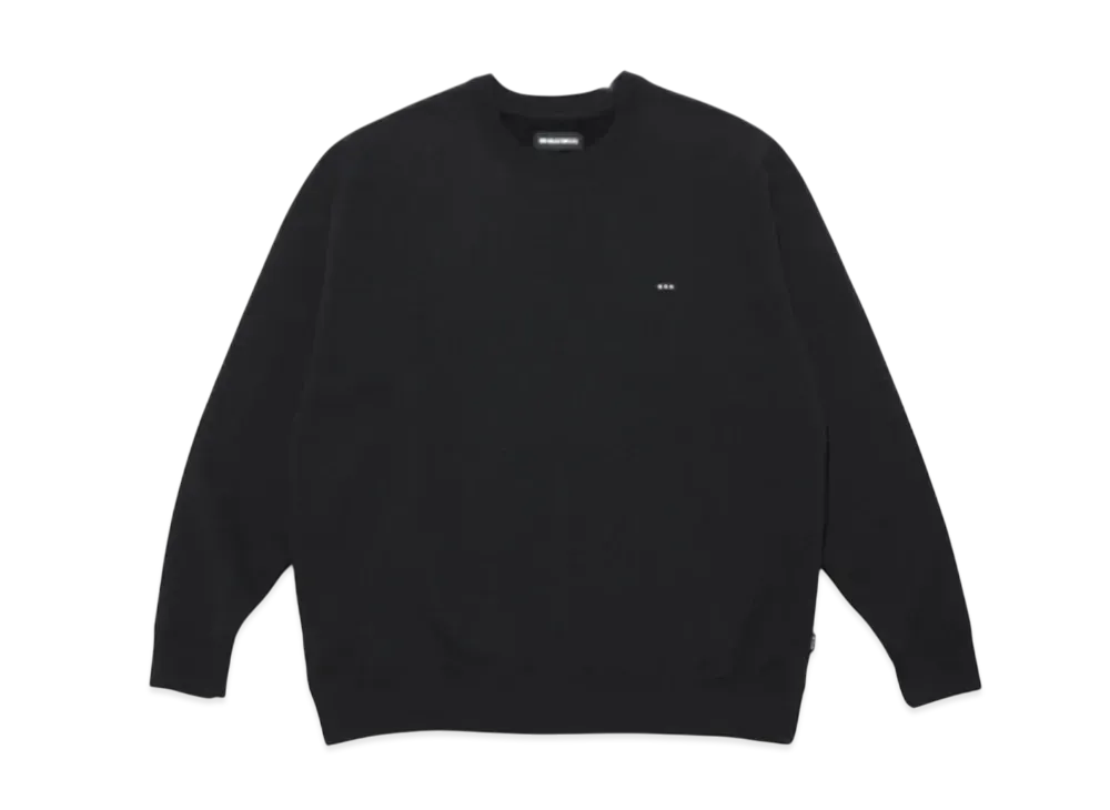 GOD SELECTION XXX Crew Neck Sweat Shirt GX-A25-CS-04 "Black"