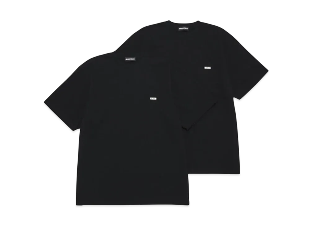 GOD SELECTION XXX T-shirt (2Piece 1Pack) GX-A25-TT-01 "Black"