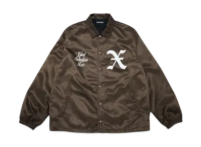 GOD SELECTION XXX Coach Jacket GX-A25-JK-07 "Brown"