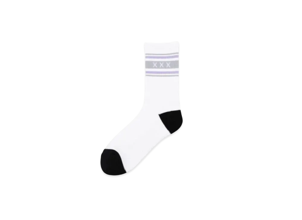 GOD SELECTION XXX Socks GX-A25-SO-04 "Purple"