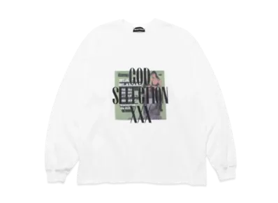 GOD SELECTION XXX GX-A25-LT-09 Long Sleeve T-Shirt "White"