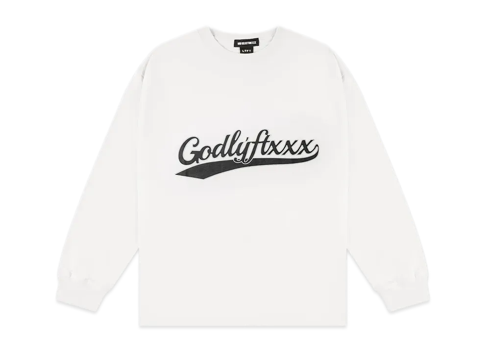 GOD SELECTION XXX x LYFT Store Limited Long Sleeve T-Shirt "White"
