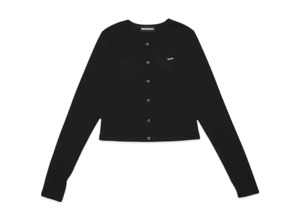 GOD SELECTION XXX Cardigan GXL-S25-CS-01 "Black"
