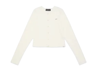 GOD SELECTION XXX Cardigan GXL-S25-CS-01 "White"