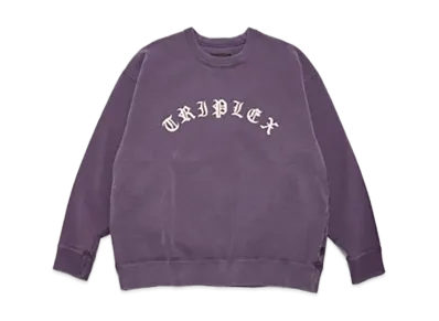 GOD SELECTION XXX Crew Neck Sweat Shirt GX-S25-CS-04 "Purple"