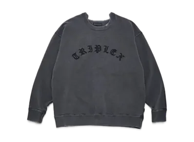 GOD SELECTION XXX Crew Neck Sweat Shirt GX-S25-CS-04 "Black"