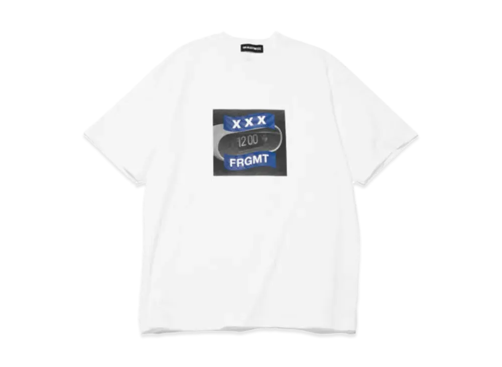 GOD SELECTION XXX x FRAGMENT T-Shirt GX-S25-12FST-03 "White"