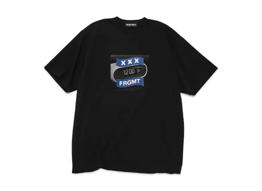 GOD SELECTION XXX x FRAGMENT T-Shirt GX-S25-12FST-03 "Black"