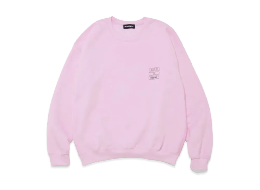 GOD SELECTION XXX x FRAGMENT Crew Neck GX-S25-12FCS-01 "Pink"