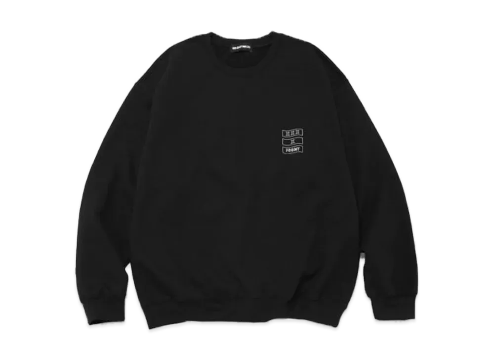 GOD SELECTION XXX x FRAGMENT Crew Neck GX-S25-12FCS-01 "Black"