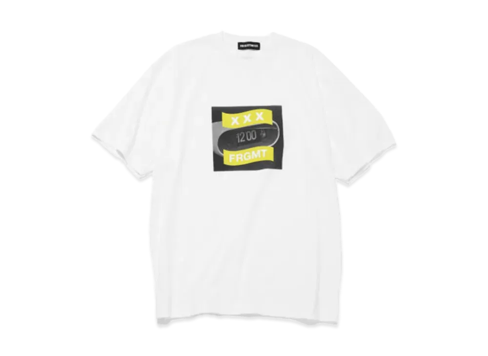 GOD SELECTION XXX x FRAGMENT T-Shirt GX-S25-12FST-01 "White"