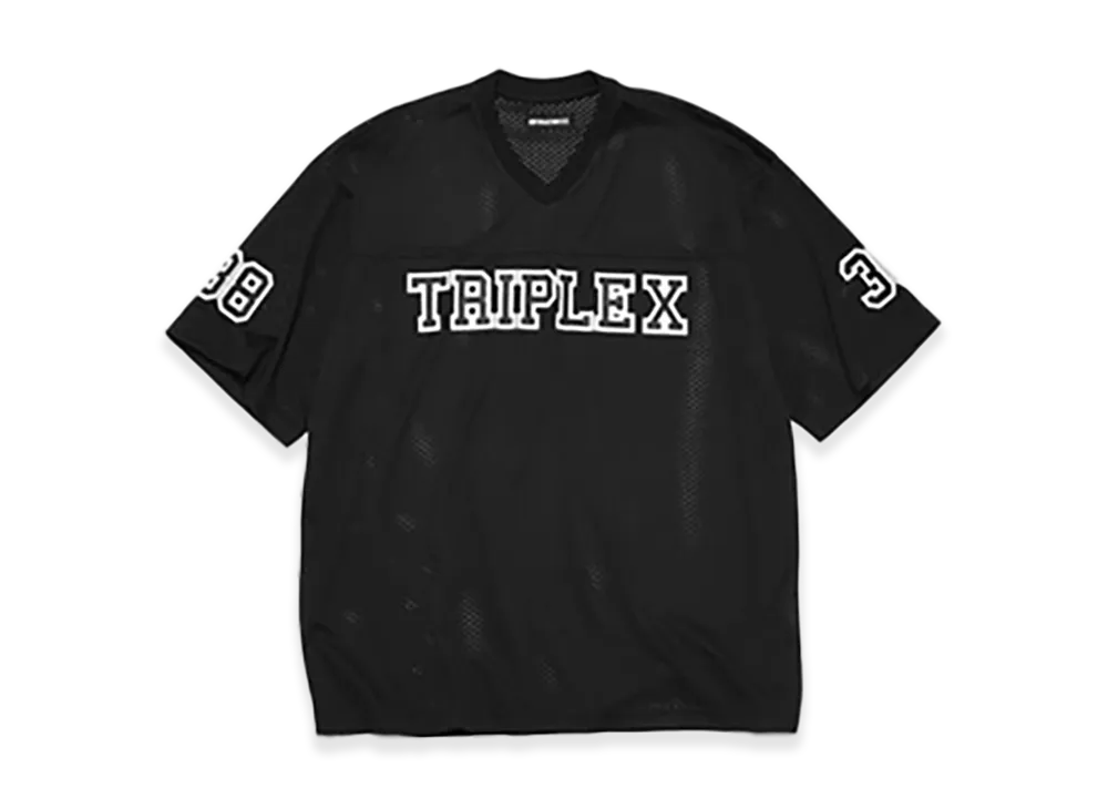 GOD SELECTION XXX Mesh Short Sleeve Shirt GX-S25-CS-06 "Black"