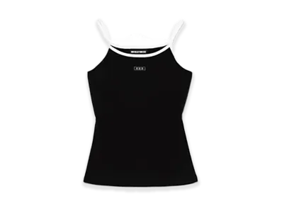 GOD SELECTION XXX Bicolor Cami GXL-S25-CS-06 "Black"